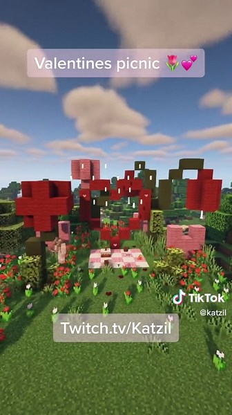 Valentine's Day Minecraft Build Ideas with Marina | Cute Cottagecore Creations
