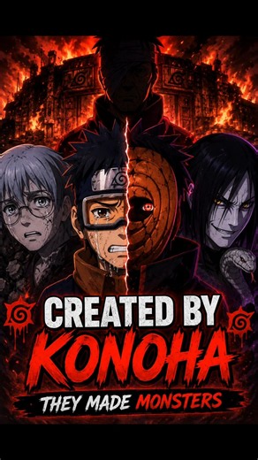 Konoha Made These Monsters! 😡❌ #shorts #naruto