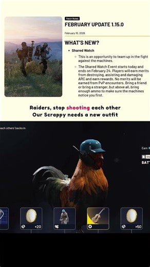 Embark just updated the Shared Watch event