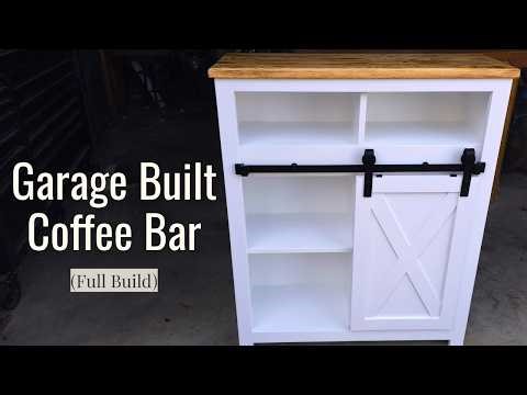 Garage Built Coffee Bar | Full Build