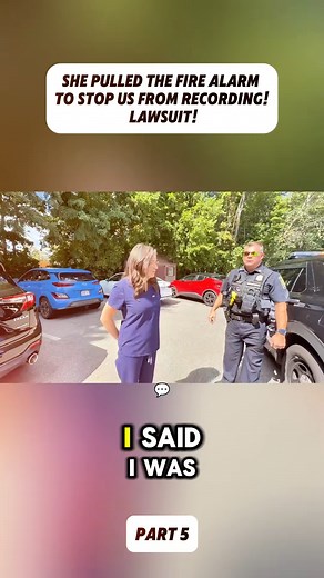 She Pulled an Alarm During Our Recording — What Happened Next Sparked a Legal Battle #PoliceAccountability #KnowYourRights #PublicSafety #FirstAmendment #CopsOnCamera | CopScope