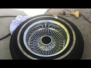 How to put on spoke rims on your Lincoln town car