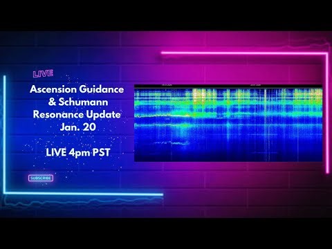 Ascension Guidance & Schumann Resonance Update Jan. 20
