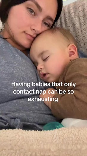 I know my future self will thank me one day 凉﫶懶 #mom #sahm #contactnaps #contactnap #momlife | haleygray67 | Facebook