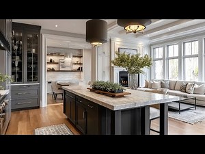 Kitchen & Dining Room Combo: Comfortable & Elegant Home Decorating Ideas
