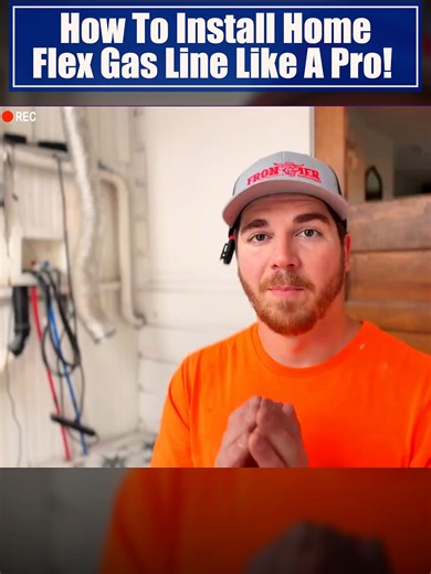 How To Install Home Flex Gas Line Like A Pro! #GasLineInstall #HomeFlex #GasPlumbing #DIYPlumbing #GasLine #HomeImprovement #PlumbingTips #ContractorLife #HomeMaintenance #DIYProject