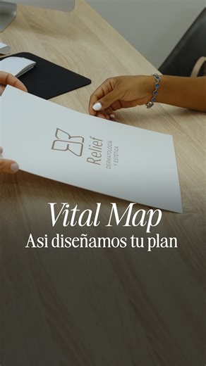 El Vital Map es donde todo empieza en Relief, no es un formulario ni una lista genérica. Es la herramienta que nos permite entender tu cuerpo como sistema y diseñar tu programa corporal con criterio médico y visión a largo plazo. En el Vital Map evaluamos: • Tu metabolismo y composición corporal • Tus hábitos y estilo de vida • Tu nivel de energía y bienestar interno • Tu objetivo real (no sólo el estético) • El orden correcto de los tratamientos Desde ahí, diseñamos tu programa, no lo improvisa