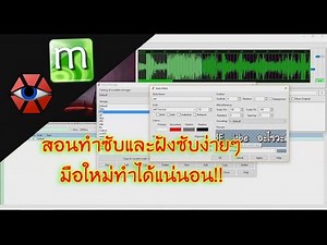 สอนมือใหม่หัดทำซับง่ายๆด้วย Aegisub & Megui [By Jobe]