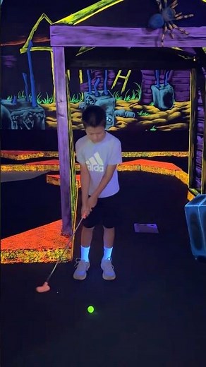 Family fun at Monster Mini Golf 😍