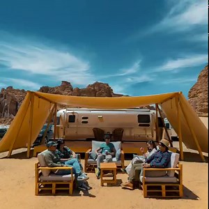 Are you looking for an unrivaled travel adventure? Then consider a night or two glamping in the otherworldly deserts of #AlUla. ⛺️ What are you waiting for? Plan your trip today👇 https://www.visitsaudi.com/en/see-do/destinations/alula/the-intrepid-mother-s-guide #VisitSaudi | Visit Saudi