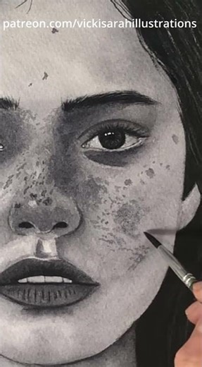 Watercolour portrait tutorial #patreoncreator #watercolourportrait #watercolourtutorial