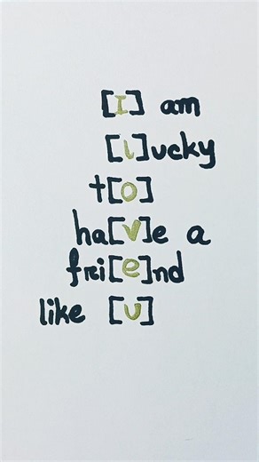 Hidden Message Drawing 💛 Did You See It? 👀✨#shorts #art #viral