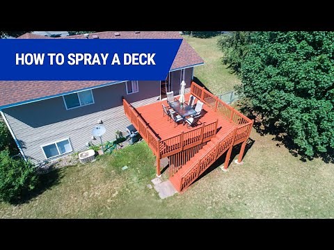 How to Spray a Deck