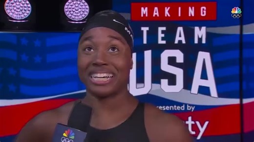 80K views · 3.1K reactions | "I know I'm a winner and that's what I did tonight." Statement made by 50m freestyle winner Simone Manuel as she qualifies for the #ParisOlympics individually. : NBC and Peacock TV #MTUSA | #SwimTrials24 | Team USA | Facebook