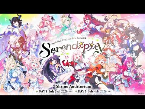 hololive English 4th Concert -Serendipity-: Live Viewing in Cinemas Trailer