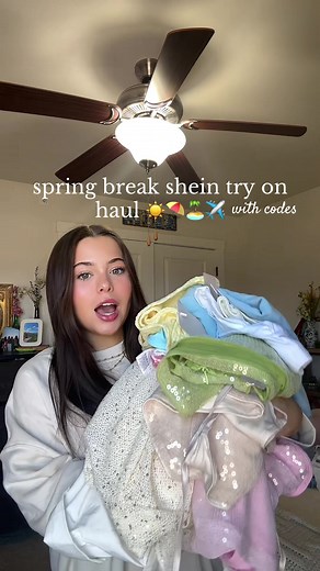Spring Break Shein Try-On Haul: Vibrant Outfits for 2025