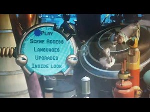 robots dvd menu from the closing to the movie