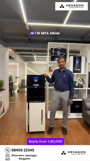 Hexagon Water Science | Premium Ionizers | Scientific Hydration on Instagram: "From Bangalore to Tamil Nadu — Hydration just got smarter. Hexagon Hydrogen Water = More Energy, Faster Recovery, Better Hydration. Tamil Nadu hydrogen water Chennai hydrogen water Coimbatore alkaline water One sip… your body feels the difference. Hexagon hydrogen water Hydrogen water India Hydrogen water benefits Alkaline hydrogen water Bangalore hydrogen water Bangalore healthy water #HexagonHydrogenWater #HydrogenW