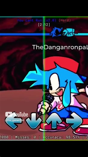 FnF en Roblox | You can't run #fnf #sonicexe #fridaynightfunkin #sonic #parati #gamer #humor #chill