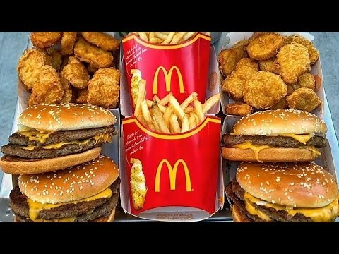(ASMR) Could You Eat This In 90 Mins for $3500? Viral McDonald's Challenge