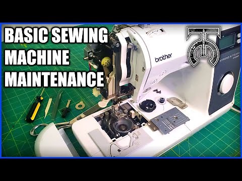 Basic Sewing Machine Maintenance for Beginners - How to use a sewing machine - Brother ST150HDH