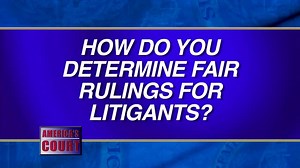 America's Court with Judge Ross shares how he decides rulings and what he enjoys most about being a judge | Justice Central | Facebook