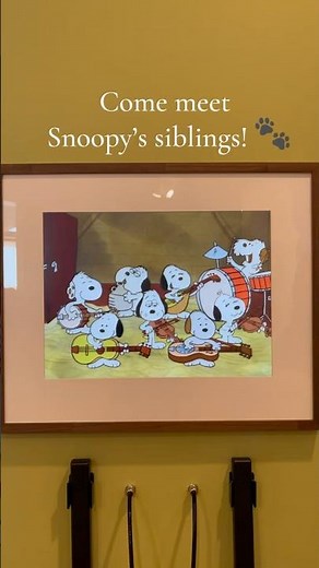 Meet Snoopy’s siblings! 🐾