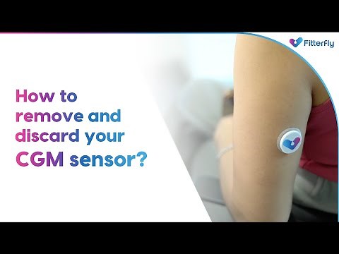 Easy Steps to Remove and Discard Your CGM Sensor | Fitterfly Diabetes Program