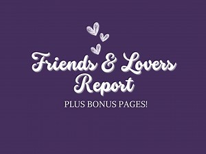 Friends & Lovers Astrology Report / Compatibility Report / In-depth PLUS BONUS Astrology Library List - Etsy