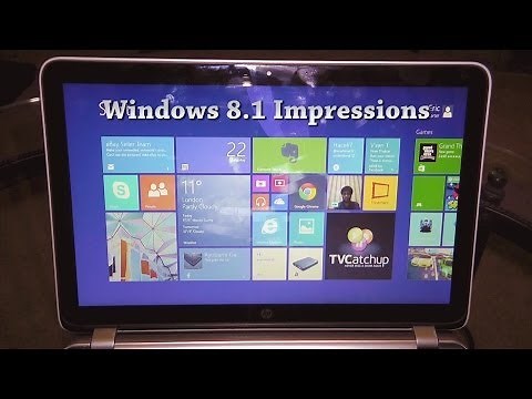 HP Pavilion 15 TouchSmart Windows 8.1 Impressions