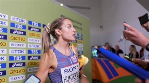 Georgia Hunter-Bell After Winning World Indoor Gold | 2026 World Athletics Indoor Championships