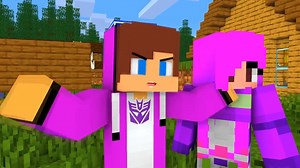 JJ Decepticon Fell in Love with Girls Transformer Autobots Maizen Minecraft Animation #minecraft #maizen #minecraftmemes | Maizen Craft