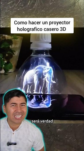 How to make a homemade hologram.