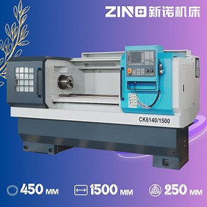 [Hot Item] Ck6140 Flat Bed CNC Lathe with Advanced Rear Turret Technology
