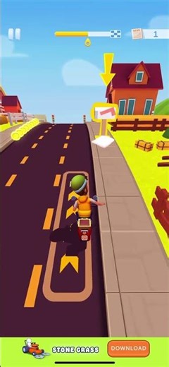 📬 Paper Boy Race Running! 2026 #shorts #gaming