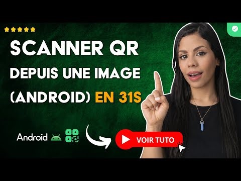 Comment LIRE un CODE QR à partir d'une IMAGE ou Capture d'écran sur ANDROID en 31 S