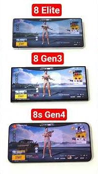 Snapdragon 8Elite vs 8Gen3 vs 8S Gen4 SpeedTest 🔥🔥🚀🚀🚀