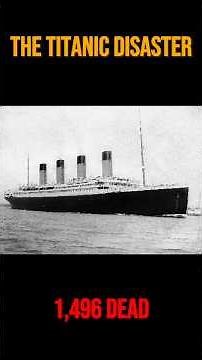 1,496 Dead: The Titanic Disaster (1912)