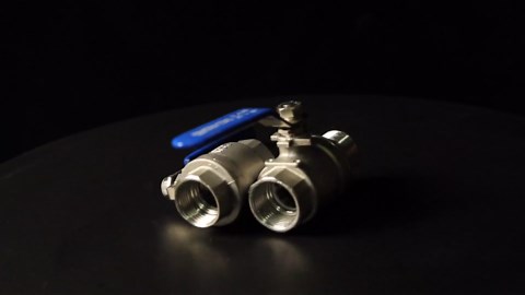 3/4 Inch Full Port Ball Valve, 304 Stainless Steel Shut Off Valve for Water Oil and Gas, 1000 PSI (WOG) - 3/4" NPT, 1 Piece