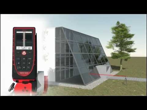 Leica DISTO D510: Sloped object measurement