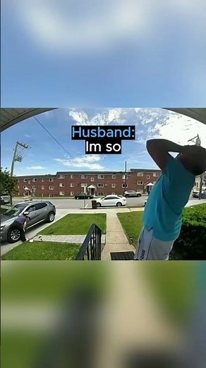 When you mistake your wife for a intruder
