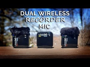 LensGO Dual Wireless Mic and Recorder
