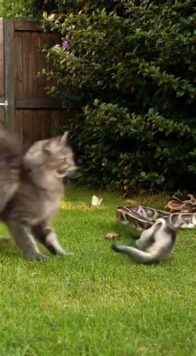 A Python Attacked the Kitten… But What Happened Next Will Shock You 😳🐍🐱 #고양이 #뱀 #쇼츠 #반전 #미스터리 #고양이엄마
