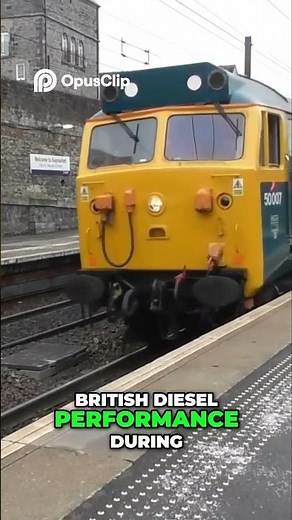 UK's Class 50 From High Speed Rail to Western Routes! #class50 #fyp #railway #trainspotting #loco