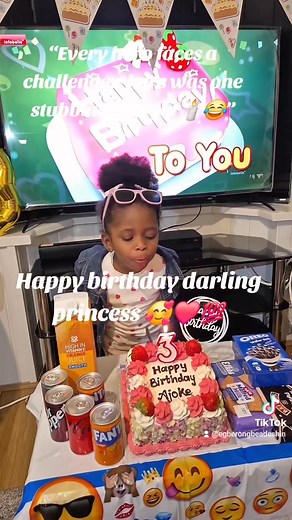 “Every hero faces a challenge… hers was one stubborn candle 🕯️😂” “Plot twist: the candle won the first round 😆🔥” Keep growing and prosper darling 🥰❤️💯🥳 #happybirthday #fun #cutebaby #viralreelschallenge | Egberongbe Adeshina