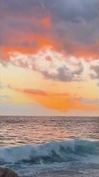 Relaxing Ocean Sunset Views 🌊 | Soothing Nature for Anxiety Relief (4K)