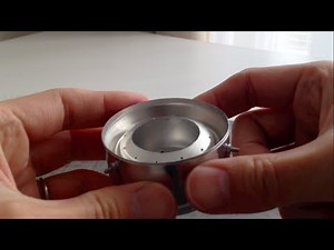 How to make an alcohol stove - FishEye Stove Ver.1.0 -