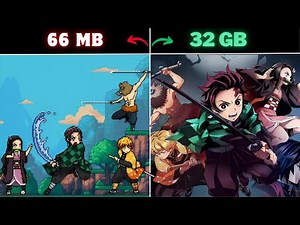 I Tried Demon Slayer Games of Every Size… From 66MB to 32GB!