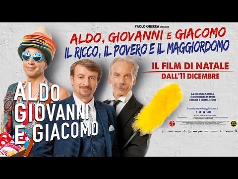 Il Ricco, il Povero e il Maggiordomo - Trailer | Aldo Giovanni e Giacomo