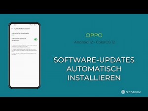 Software-Updates automatisch installieren - Oppo [Android 12 - ColorOS 12]
